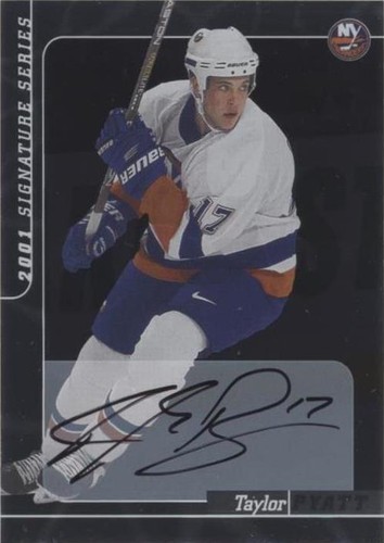 2000-01 In the Game Be A Player Signature Series - Taylor Pyatt #216