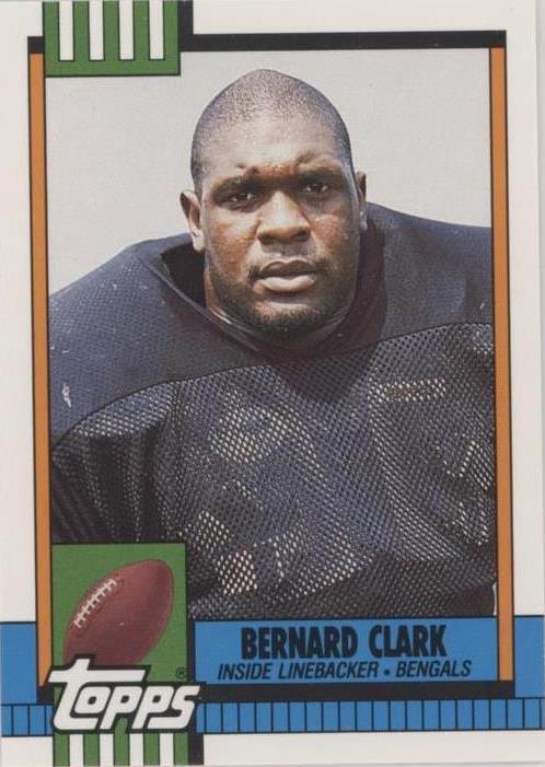 1990 Topps Traded Bernard Clark #117T