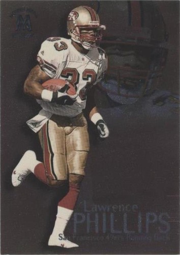 1999 Skybox Molten Metal Lawrence Phillips #56