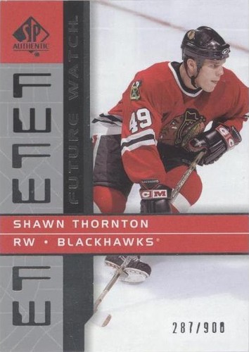2002-03 SP Authentic - Shawn Thornton #139