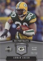 2005 Upper Deck Portraits Ahman Green #33