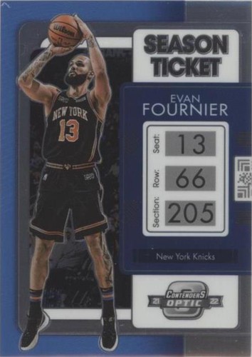 2021-22 Panini Contenders Optic - Evan Fournier #11