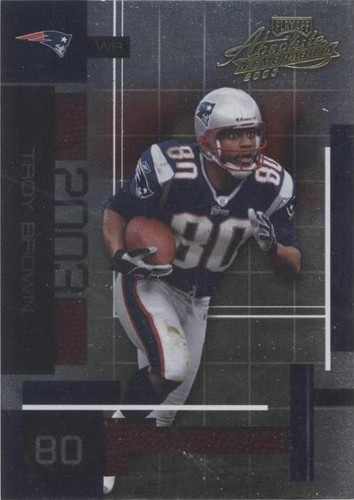 2003 Playoff Absolute Memorabilia Troy Brown #33