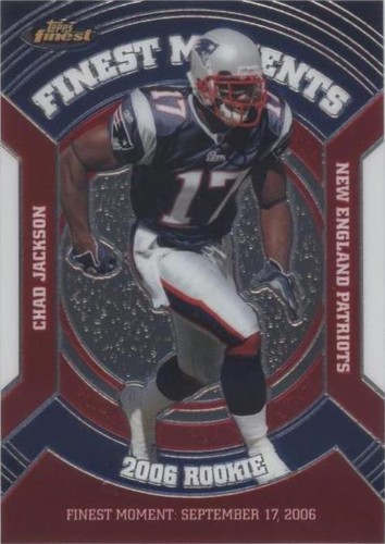2007 Topps Finest Chad Jackson #RFM-CJ