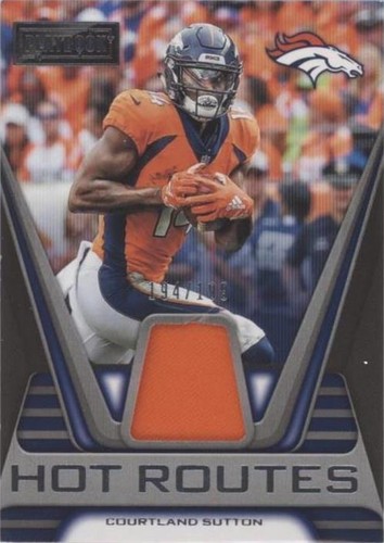 2019 Panini Playbook Courtland Sutton #34