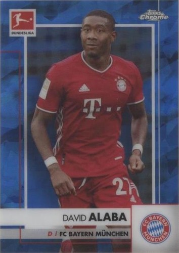 2020-21 Topps Chrome Bundesliga Sapphire Edition David Alaba #79