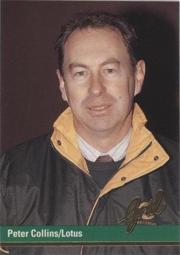 1992 Grid Motorcard Formula 1 - Peter Collins #141