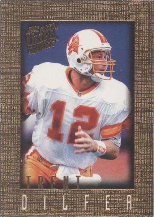 1996 Fleer Ultra Sensations Trent Dilfer #97