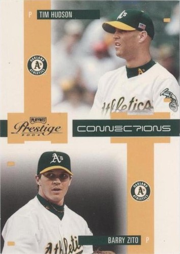 2004 Playoff Prestige - Barry Zito Tim Hudson #C-7