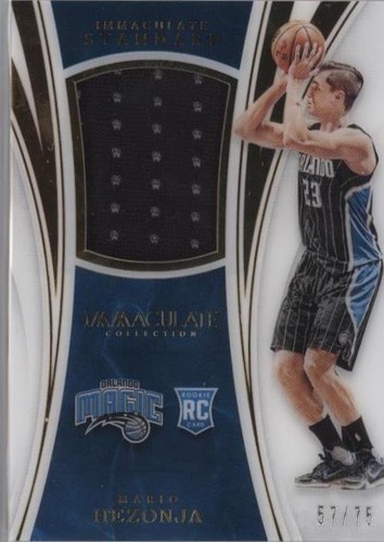 2015-16 Panini Immaculate Collection - Mario Hezonja #ST-MAH