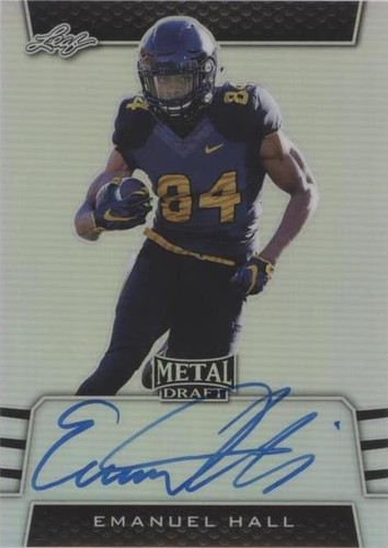 2019 Leaf Metal Draft Emanuel Hall #BA-EH1