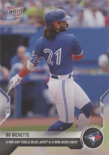 2021 Topps Now - Bo Bichette #812