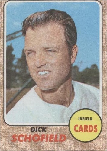 1968 Topps - Dick Schofield #588