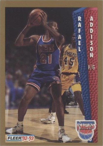 1992-93 Fleer - Rafael Addison #385