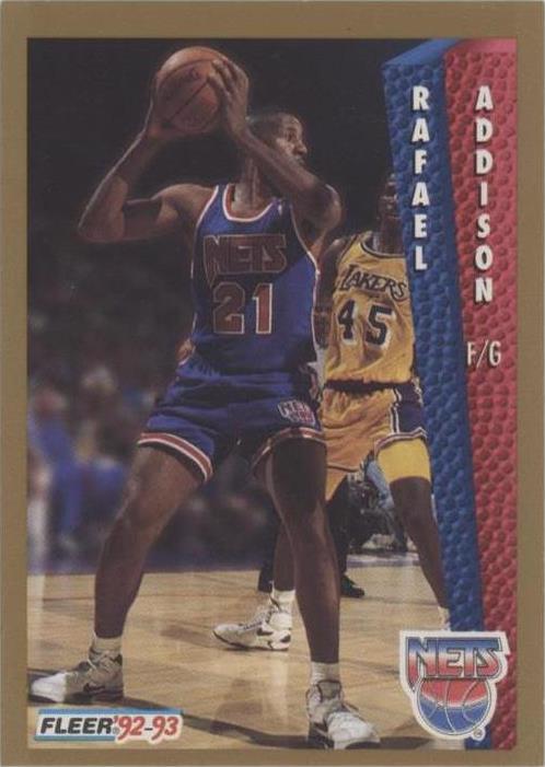 1992-93 Fleer - Rafael Addison #385