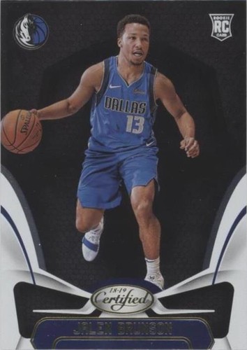 2018-19 Panini Certified - Jalen Brunson #183