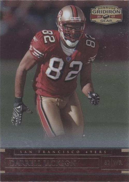 2007 Donruss Gridiron Gear Darrell Jackson #47