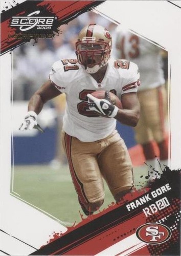 2009 Score Inscriptions Frank Gore #247