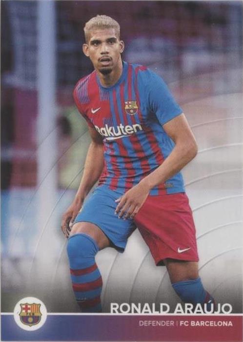 2021-22 Topps FC Barcelona Team Set Ronald Araujo #5