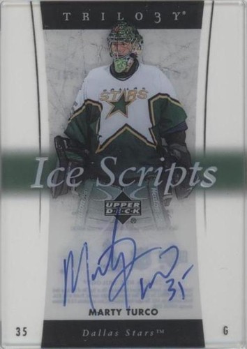 2005-06 Upper Deck Trilogy - Marty Turco #IS-MT