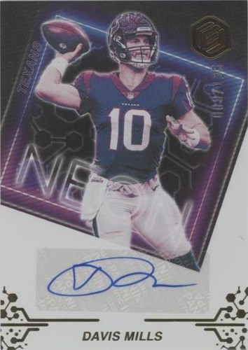 2022 Panini Elements Davis Mills #NS-DM