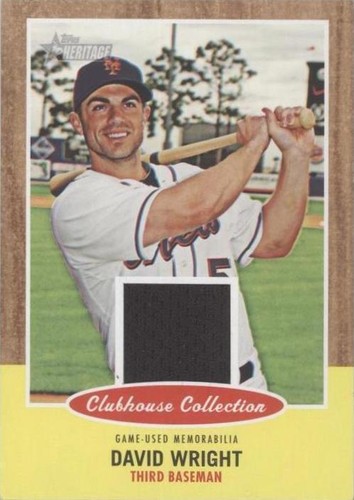 2011 Topps Heritage - David Wright #CCR-DW