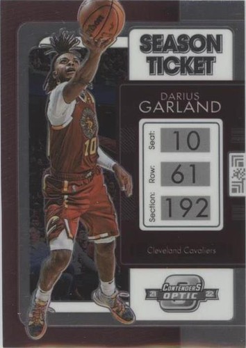 2021-22 Panini Contenders Optic - Darius Garland #42