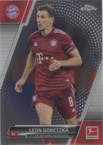2021-22 Topps Chrome Bundesliga Leon Goretzka #86