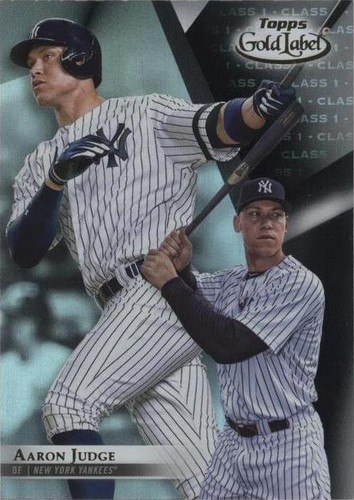 2017 Topps Gold Label Aaron Judge RC Class 2 Baseball Card NM/MT 