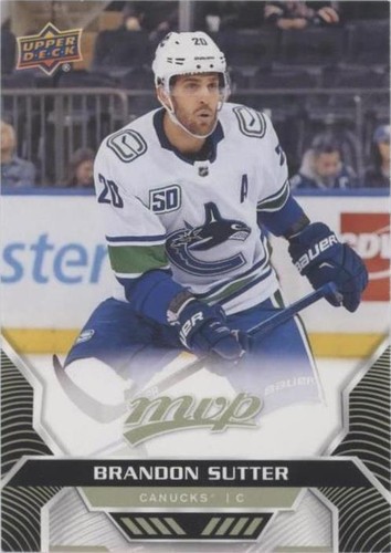2020-21 Upper Deck MVP - Brandon Sutter #115