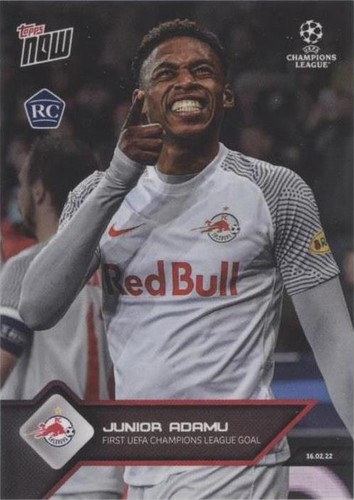 2021-22 Topps Now UCL Junior Adamu #110