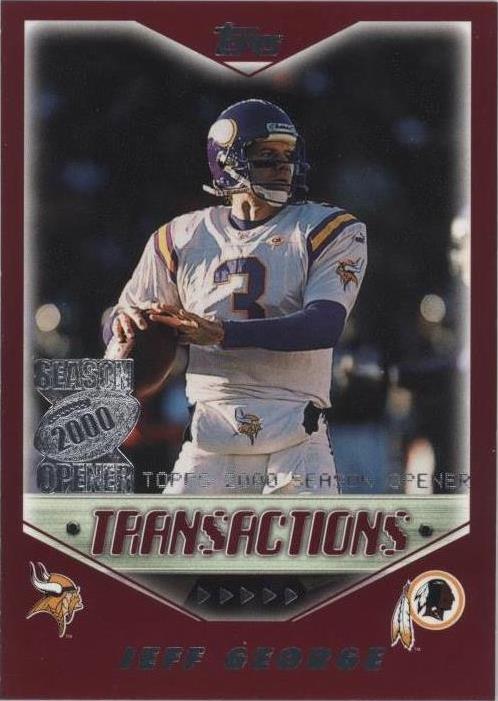2000 Topps Season Opener Jeff George #85