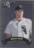 2002 Topps Chrome Traded & Rookies - Brian West #T153