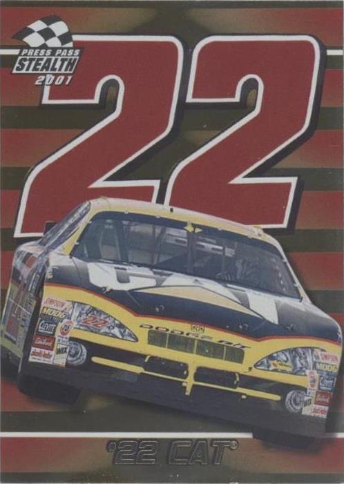 2001 Press Pass Stealth - Ward Burton #G26