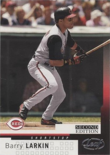 2004 Leaf Second Edition - Barry Larkin #123