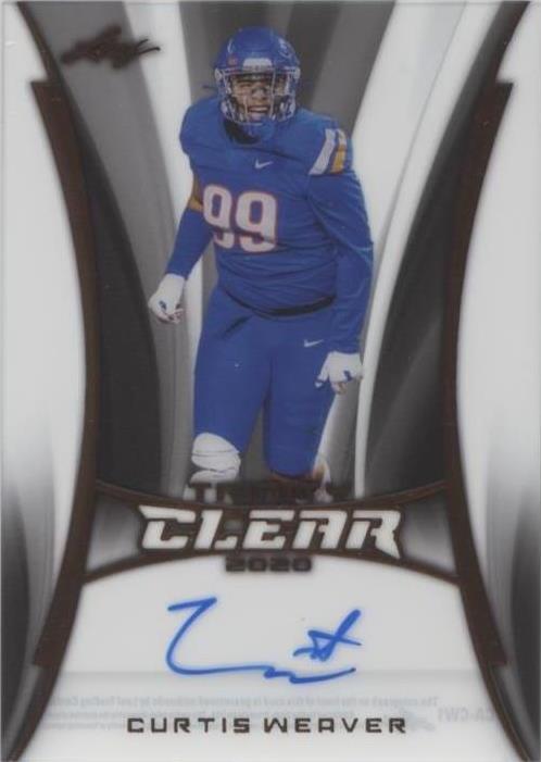 2020 Leaf Trinity Curtis Weaver #CA-CW1