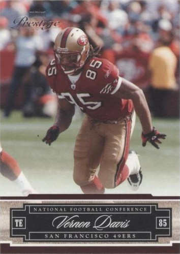 2007 Playoff Prestige Vernon Davis #127