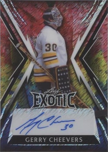 2024 Leaf Metal Legends - Gerry Cheevers #E-GC1