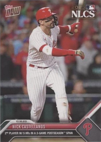 2023 Topps Now - Nick Castellanos #1009