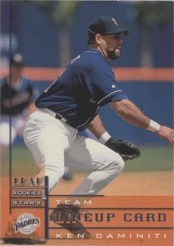 1998 Leaf Rookies & Stars - Ken Caminiti #168
