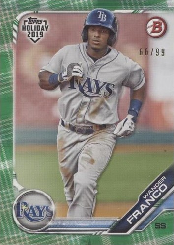2019 Topps Holiday Bowman - Wander Franco #TH-WF