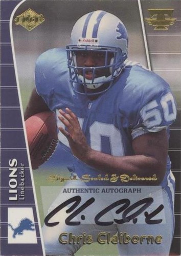 1999 Collector's Edge Triumph Chris Claiborne #CC