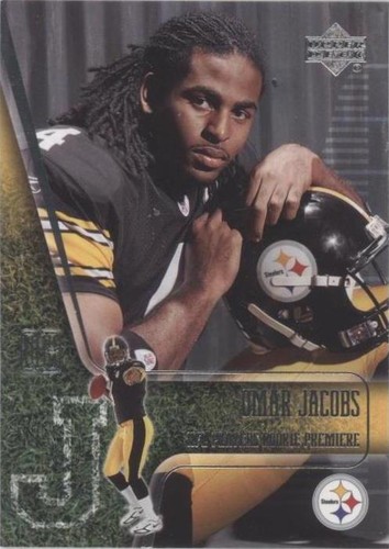 2006 Upper Deck NFL Players Rookie Premiere Omar Jacobs #13