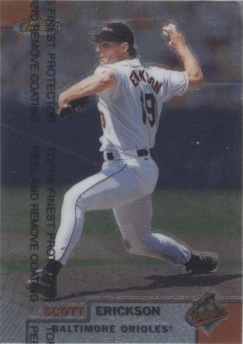 1999 Topps Finest - Scott Erickson #202