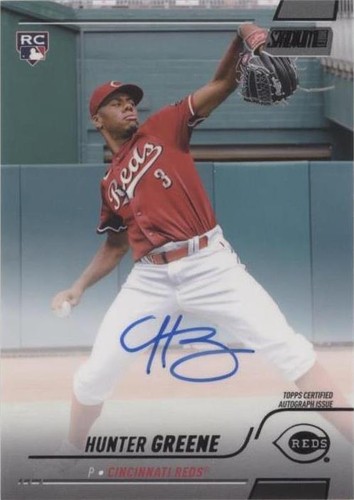2022 Topps Stadium Club - Hunter Greene #SCBA-HG