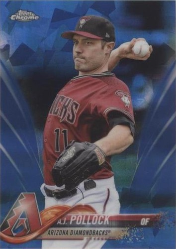 2018 Topps Chrome Sapphire Edition - A.J. Pollock #216