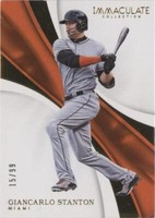 2017 Panini Immaculate Collection - Giancarlo Stanton #68