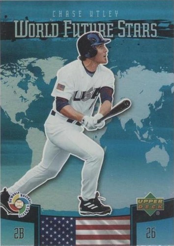 2006 Upper Deck Future Stars - Chase Utley #WBC-25