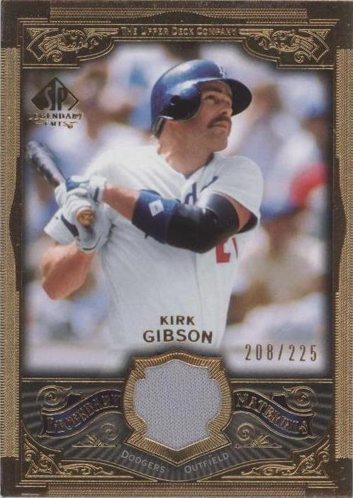 2006 SP Legendary Cuts - Kirk Gibson #LM-KI