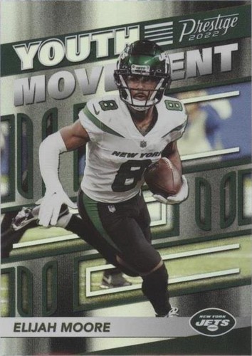 2022 Panini Prestige Elijah Moore #YM-14